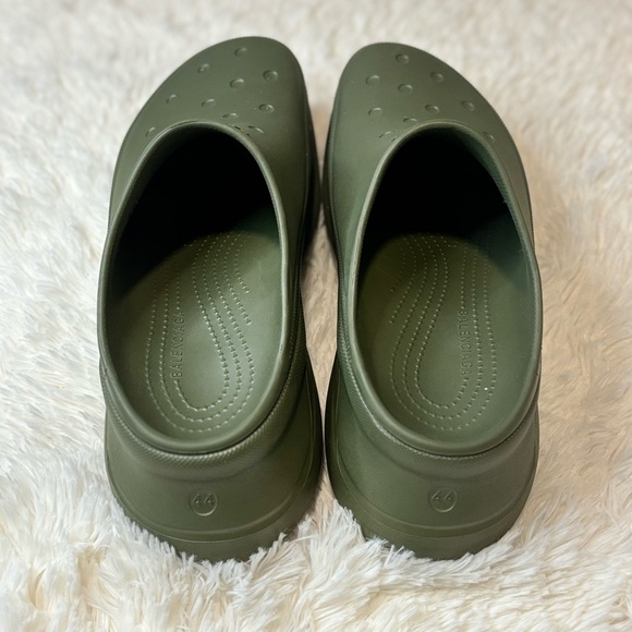 Balenciaga Crocs x Crocs Rubber Crocs Mule Size 10.5 - Picture 5 of 9